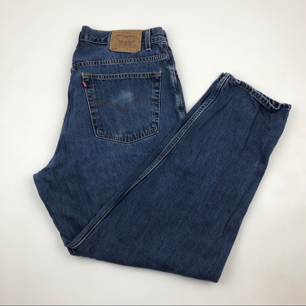Vintage Levi’s 560 High Waist wedgie fit Jeans